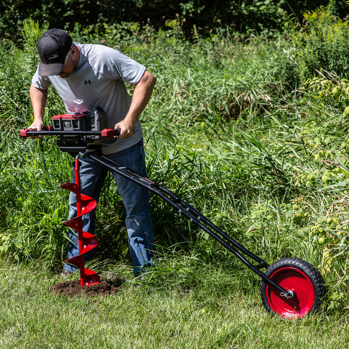 Falvoryn 60V Auger With 8" Auger Bit & Sidekick Combo